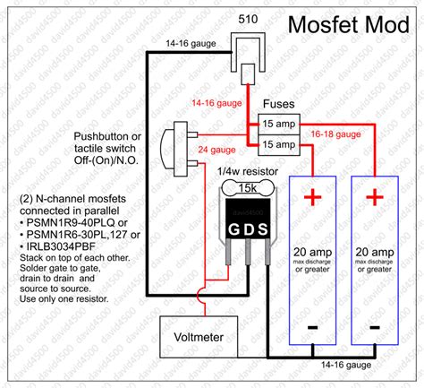 For In Box Mod Mos Fet Wiring Diagram