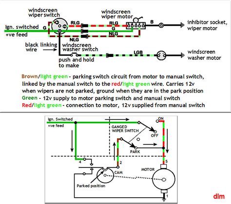 Land Rover Series 3 Wiper Motor Wiring Diagram